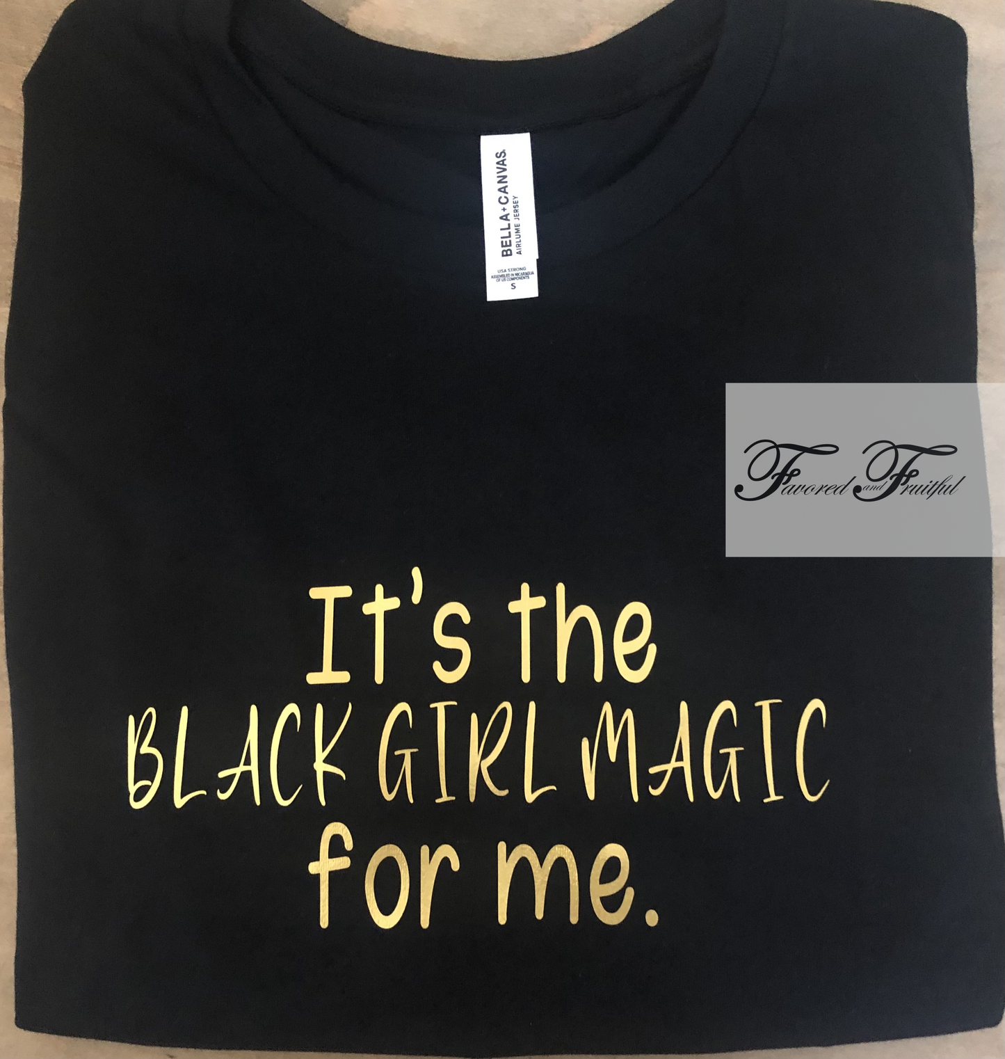 "Black Girl Magic" long sleeve t-shirt.